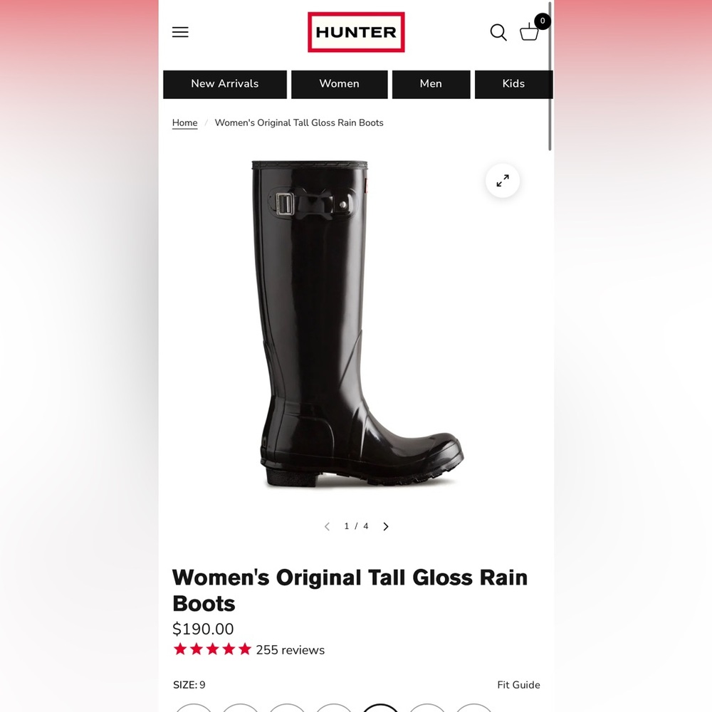 Hunter Rainboots - Picture 5 of 6